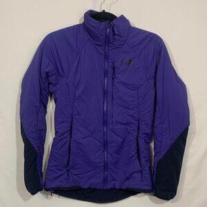 THE North Face woman’s puffer coat. Purple/navy. Size XS. New condition.…